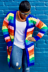 Bold And Beautiful Oversized Cardi