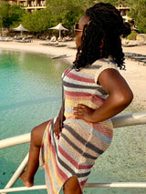 Sand And Stripes Beach Dress