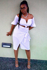 Ms. Independent Skirt Set