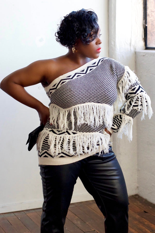 The Mecca Off The Shoulder Sweater