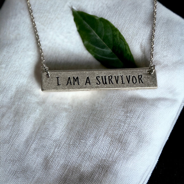 I Am A Survivor Platelet Silver•Gold