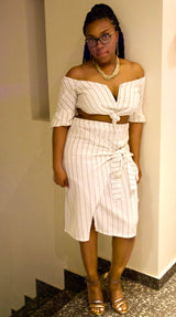 Ms. Independent Skirt Set