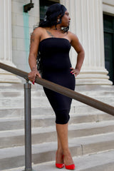 Brandy Tube Dress In Black