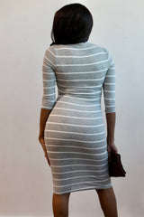 Salma BodyCon In Gray