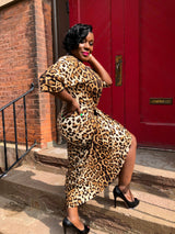 The Sneaky In Leopard Dress