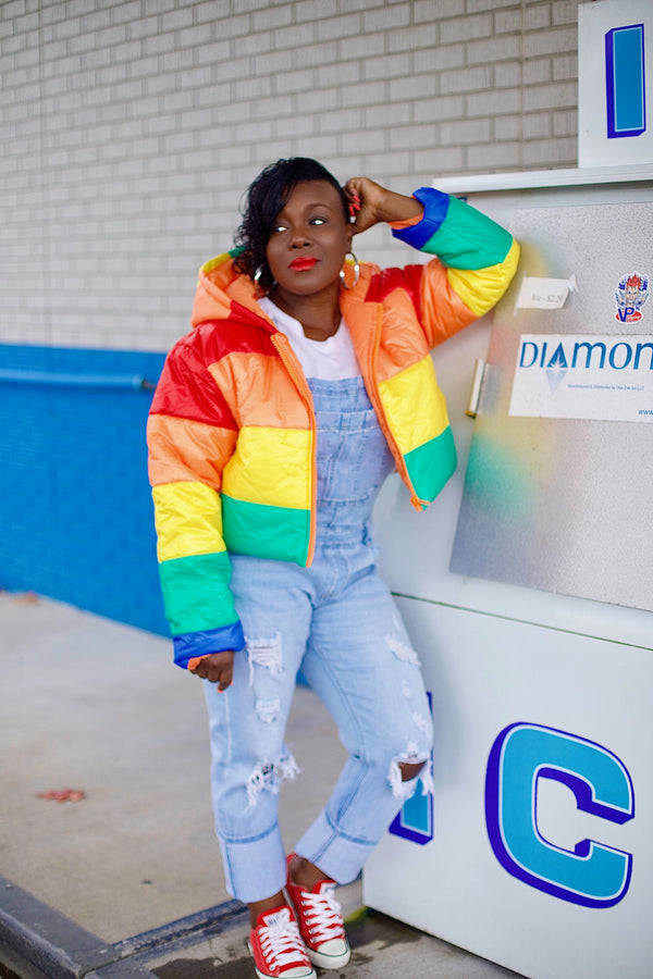 The Color Pop Puffer Jacket