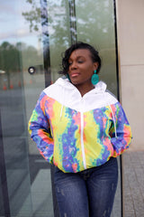 The B-Girl Windbreaker In Blue