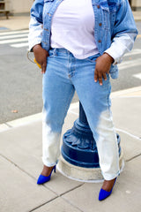 Carolina Blue Baggy Jeans