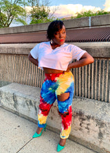 Paint Me In Color Boyfriend Jeans