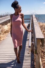 Just Beachy Beach Dress In Muave