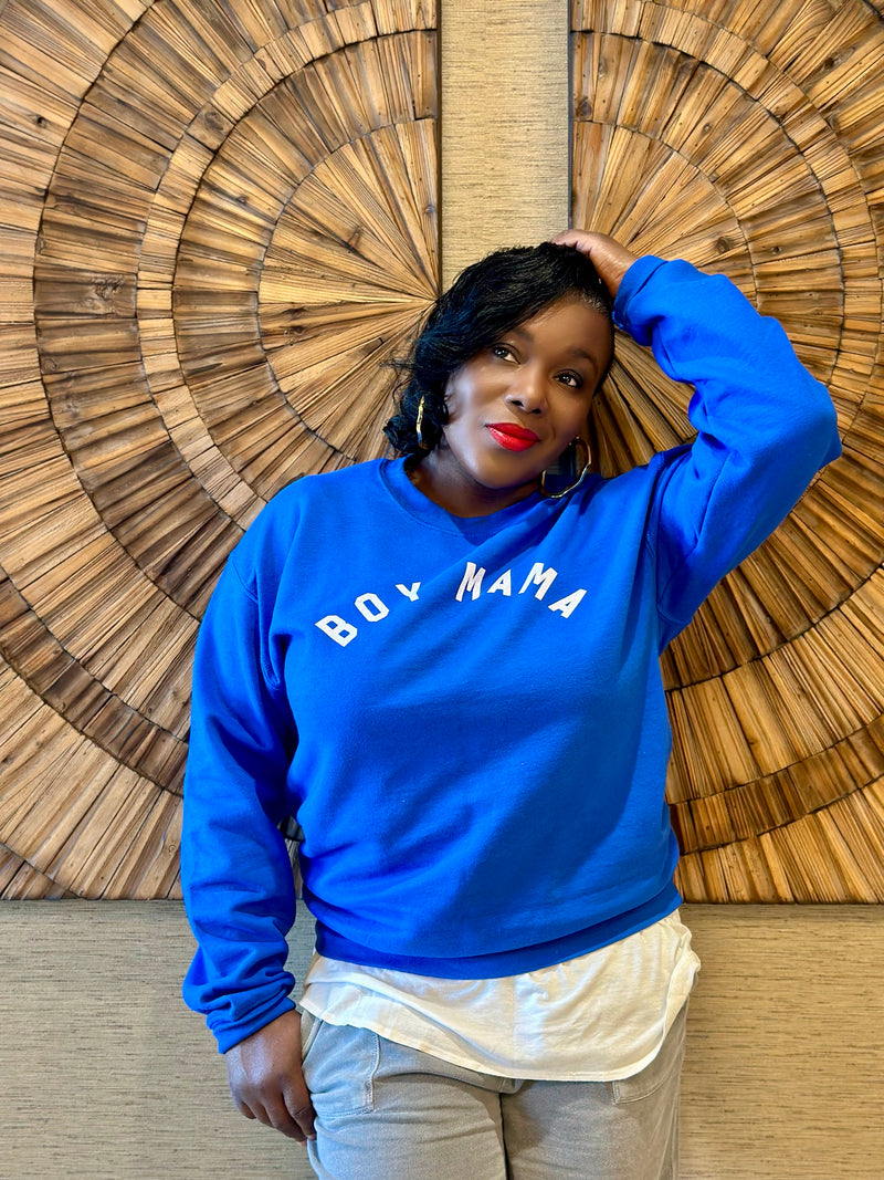 Boy Mama Crewneck