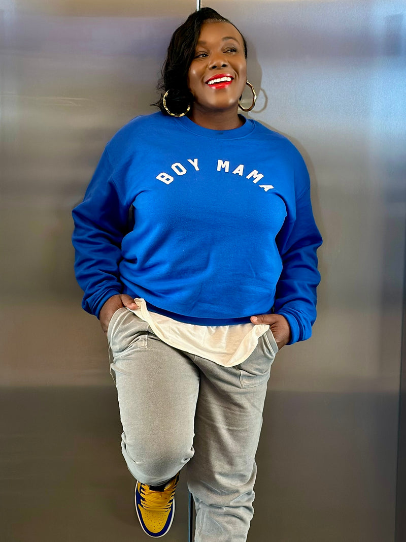 Boy Mama Crewneck