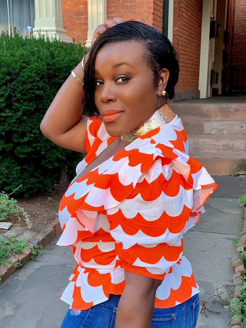 Cozi Wrap Blouse