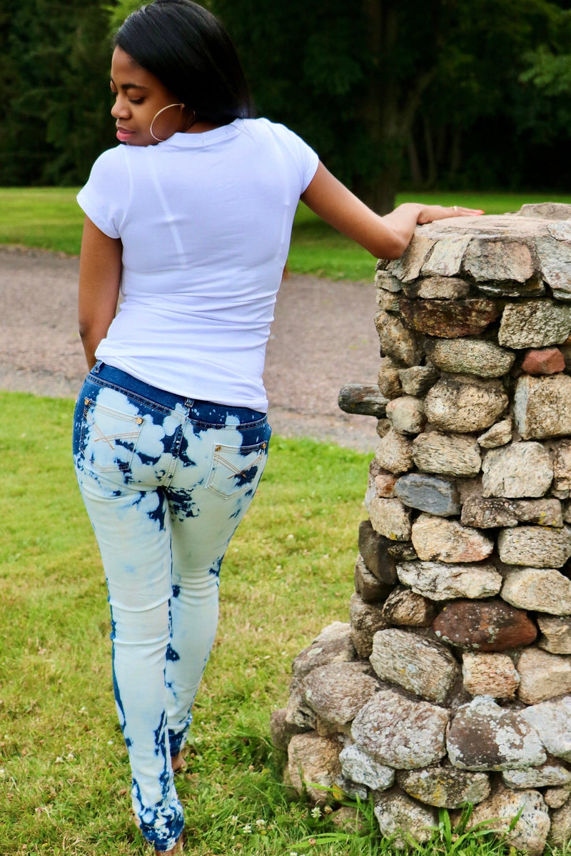 New Jack Swing Acid Washed Jeans