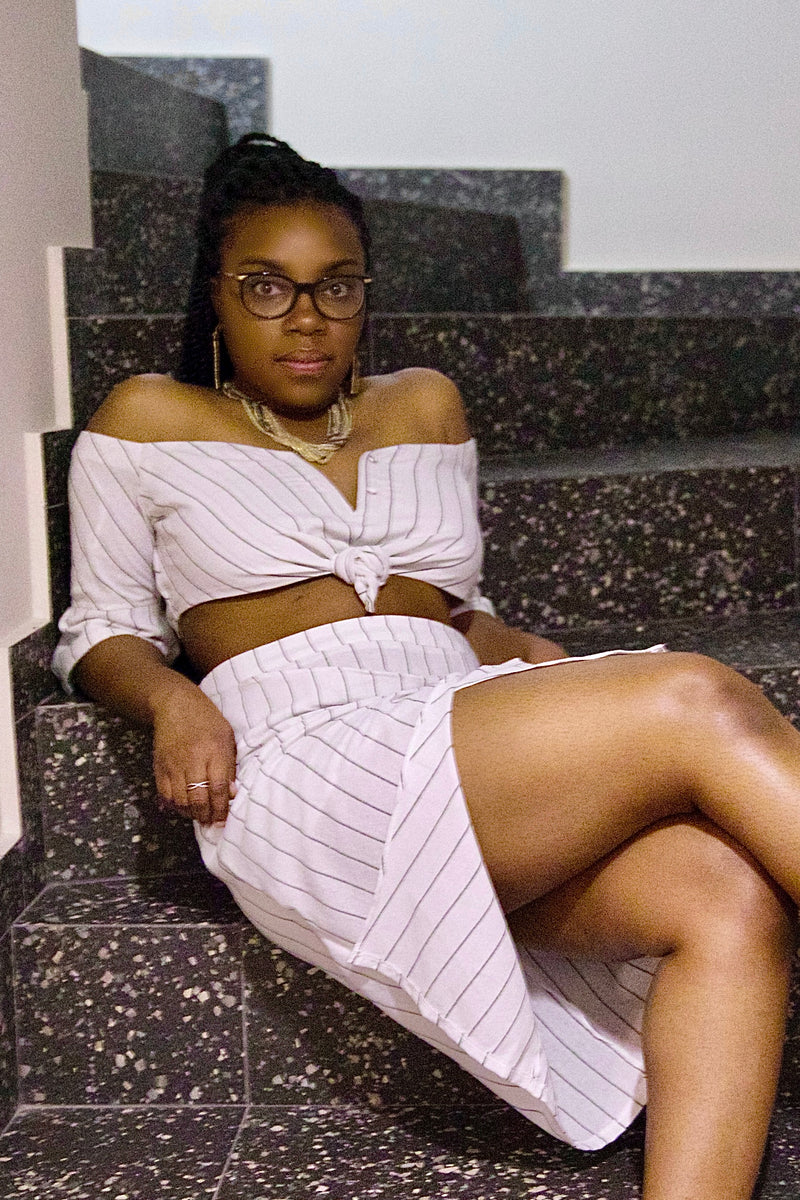 Ms. Independent Skirt Set