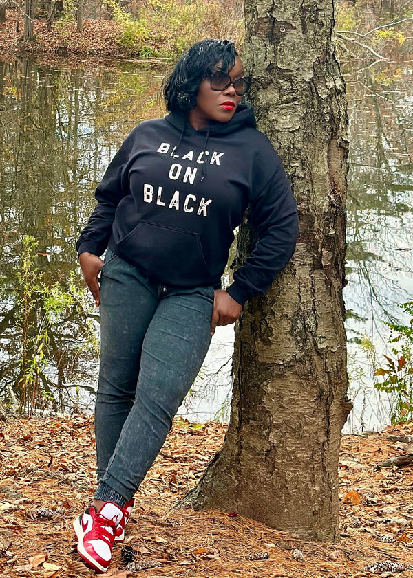 Black On Black Unisex Hoodie