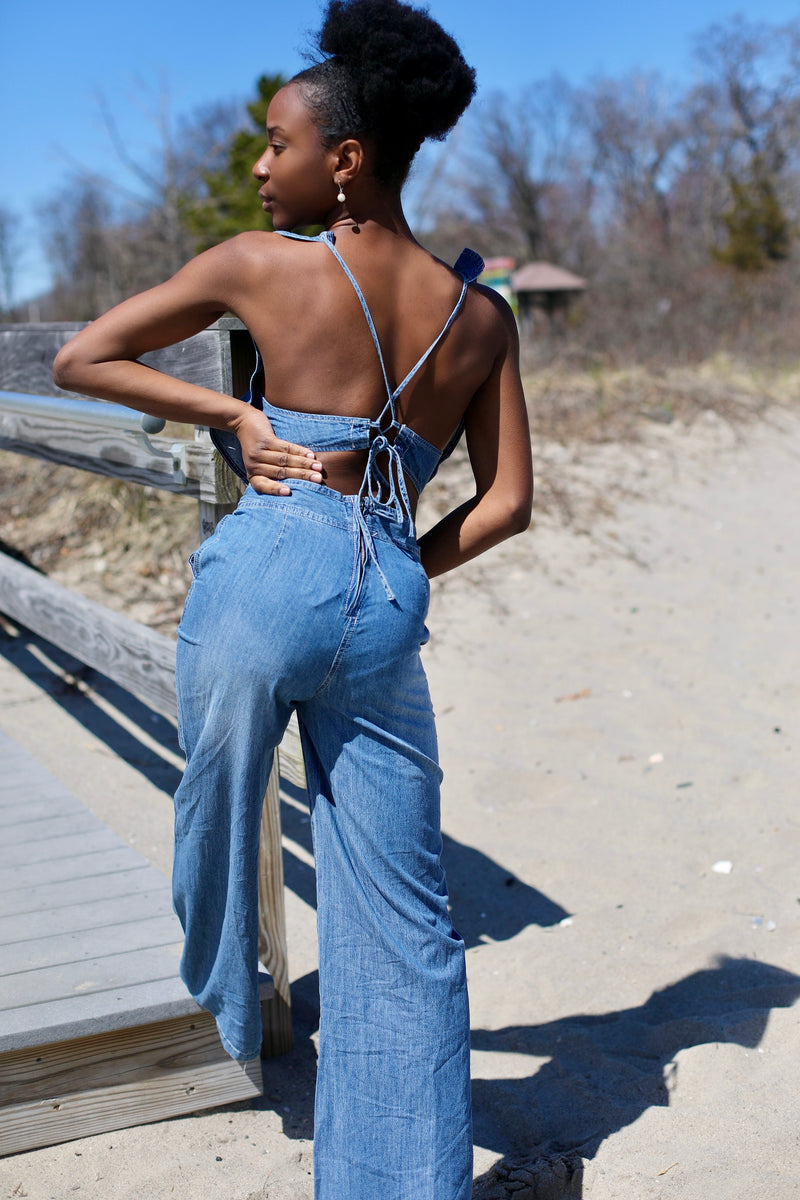 Covergirl Denim Jumpsuit