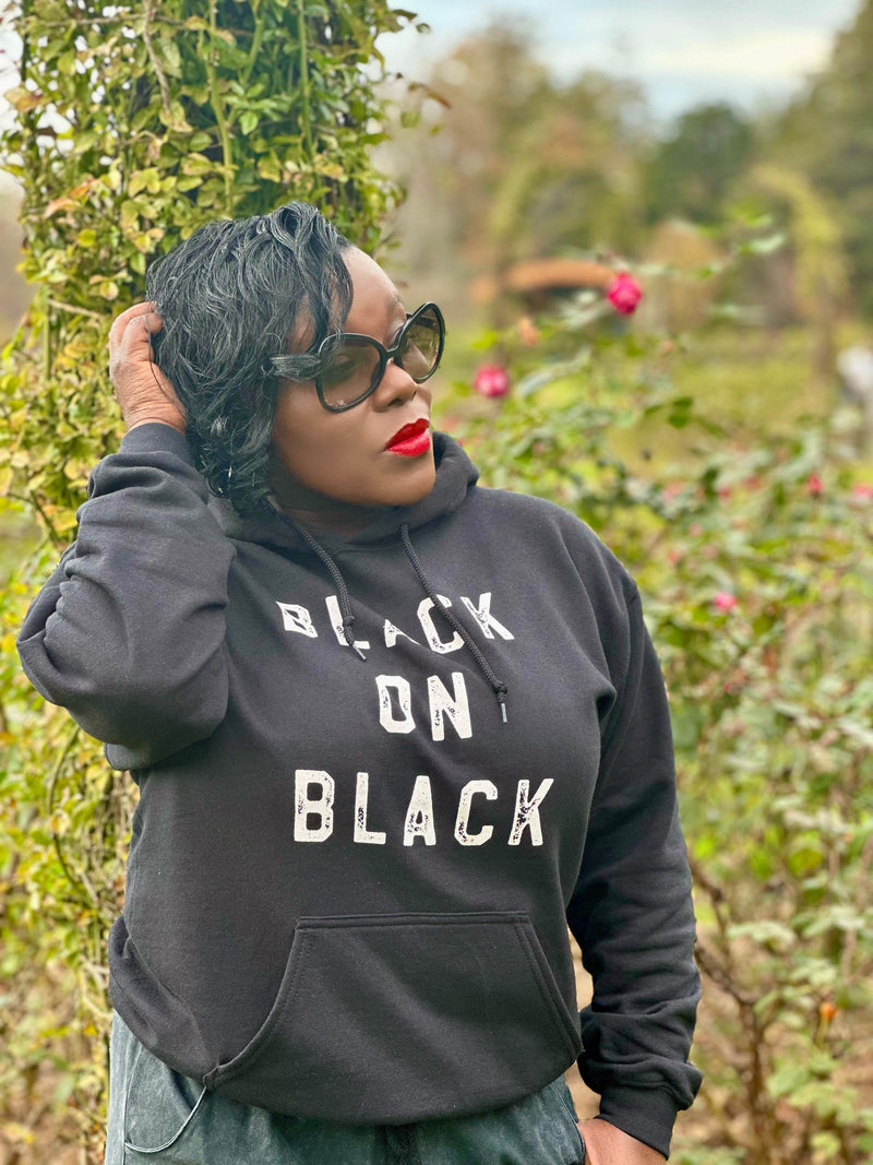 Black On Black Unisex Hoodie