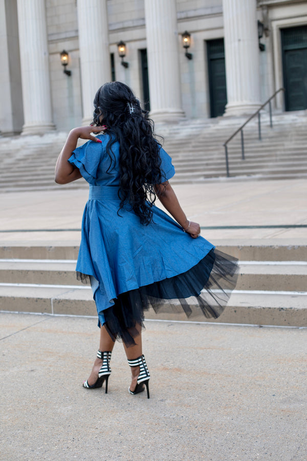 80's Baby Denim Dress