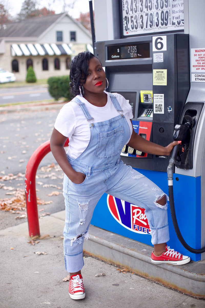 Christa Denim Overalls