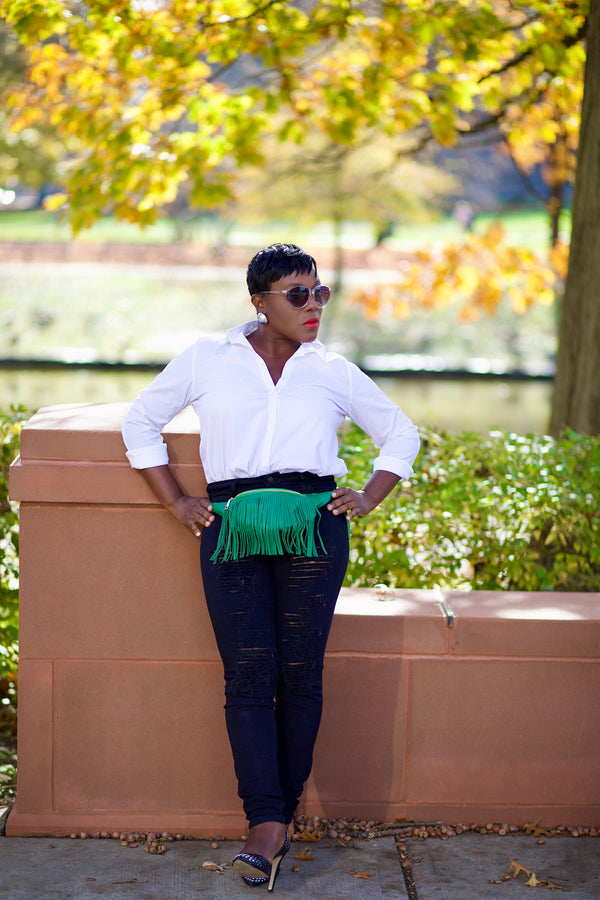 Cherokee Belt Bag l Get Money Green